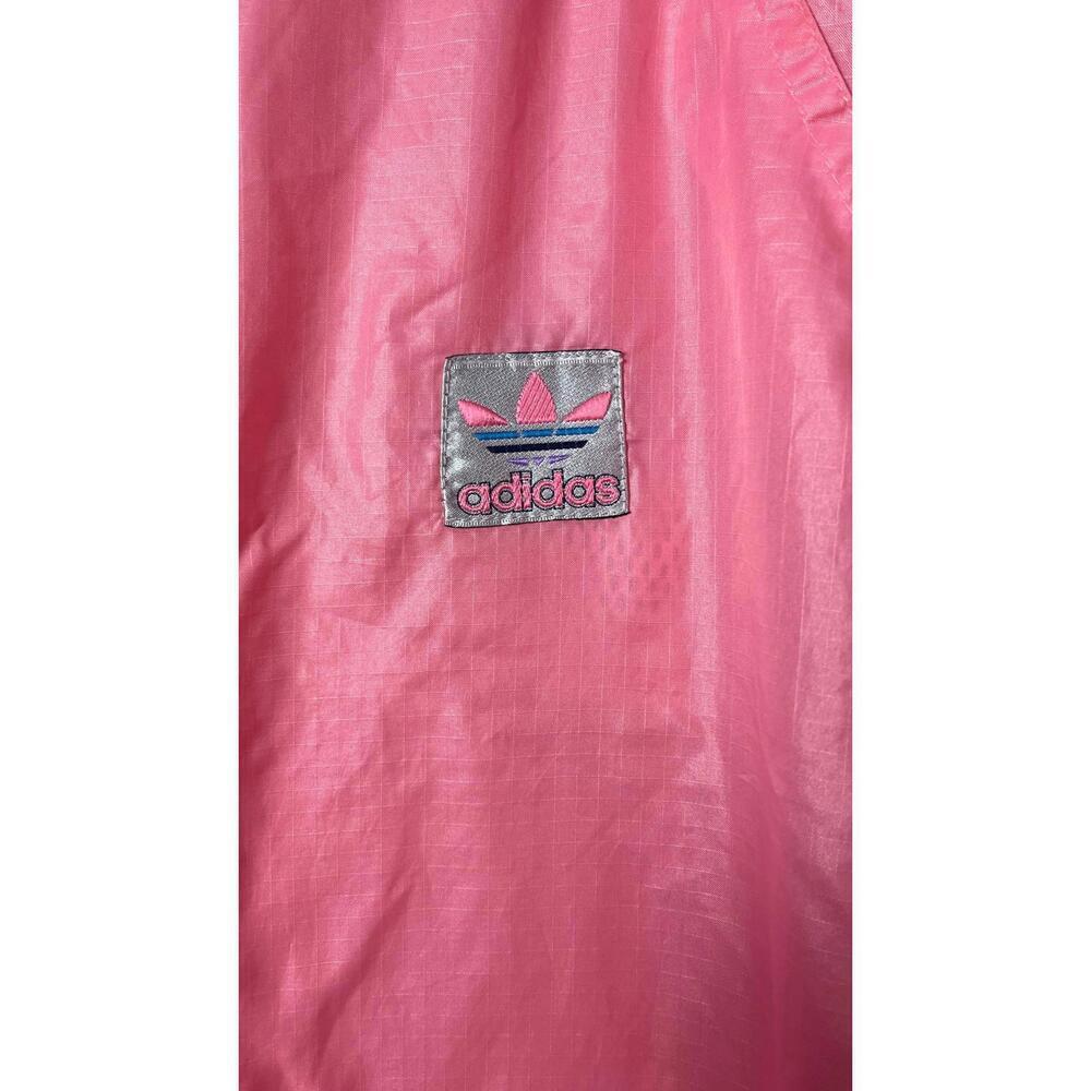 VINTAGE 70'S ADIDAS SPORTS PINK ZIP TRACK PANTS - Picture 3 of 11